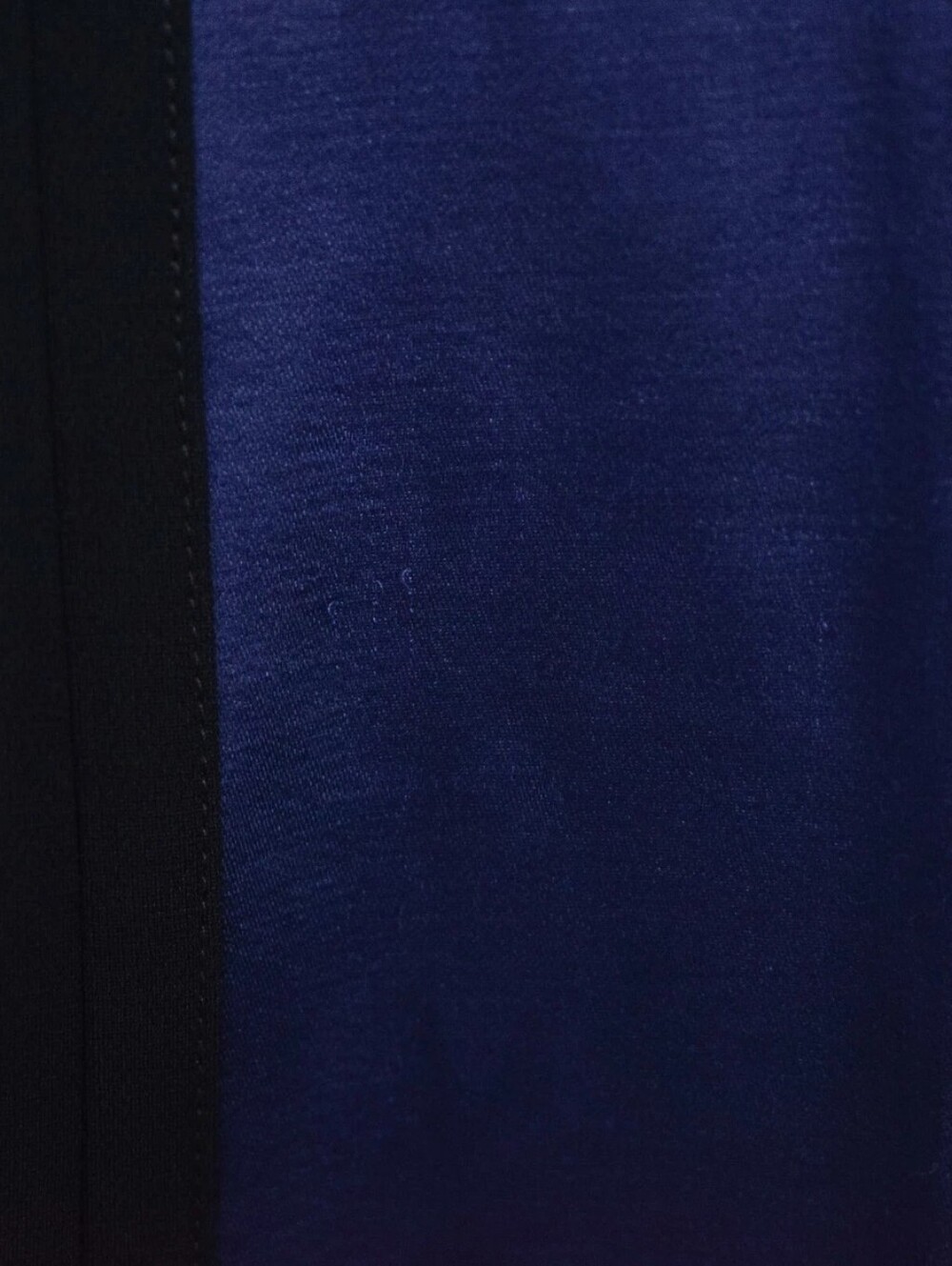Diane Von Furstenberg Blue Black Striped Sleeveless Sheath Midi Dress Size 2 - Picture 15 of 15